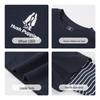 Hush Puppies Jungen Langarm Rundhals-T-Shirt mit Fake-Zweiteiler