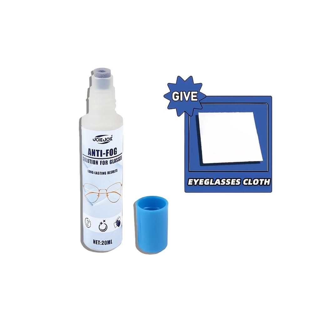 Professional-Grade Lens Defogging Solution - Long-Lasting Anti-Fog, Clear Vision, Suitable for Swimming Glasses, Goggles, Helmet