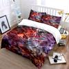 Colorful Tropical Leaf Motifs. Bedding Sets Duvet Cover Sets Duvet Covers Pillowcases(1 * Duvet Cover 2 * Pillowcases Without Duvet Insert)