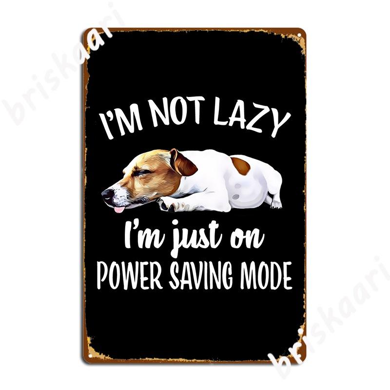 Jack Russell Poster Metal Plaque Vintage Wall Decor Home Wall Pub Tin Sign Poster 20x30cm