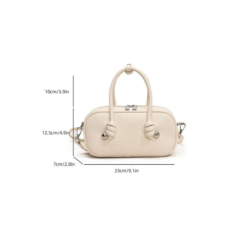 Skipping rope bag large capacity casual wide shoulder strap sweet handbag crossbody bowling bag spring and summer new fashion versatile