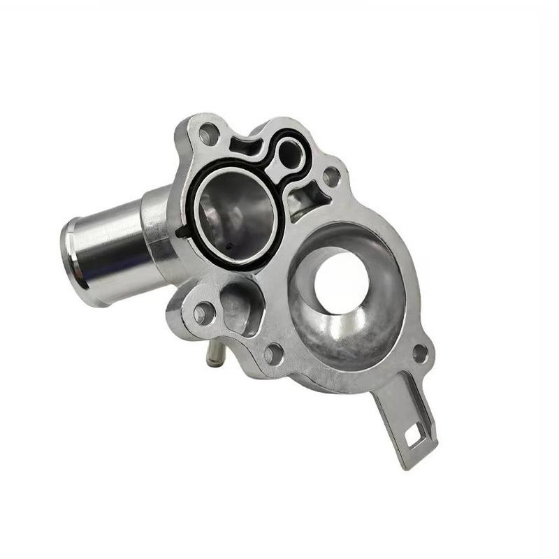 Aluminum Engine Coolant Thermostat Housing For Infiniti QX56 2011 2013 For QX80 2014 2016 OE 11060 1LA0A Silver