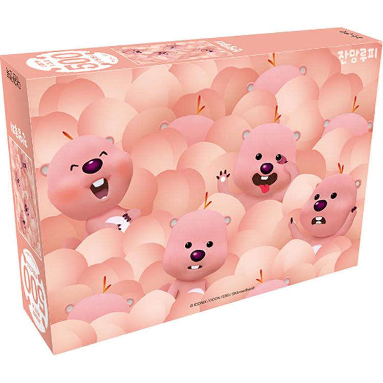 500 Piece Jigsaw Puzzle - Pororo Jammang Loopy Peach, Popular Korean Puzzle