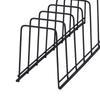 Dish Storage Rack Lid Organizer Serving Tray Space Saving Plate Organizer Dish Drying Rack for Kitchen Dining Room Cabinet
