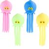 4 Colors Cute Kids Bath Squeeze Toys Stress Relief Ball Floating Water Absorbing Octopus Swimming Play Toy For Holiday Gifts