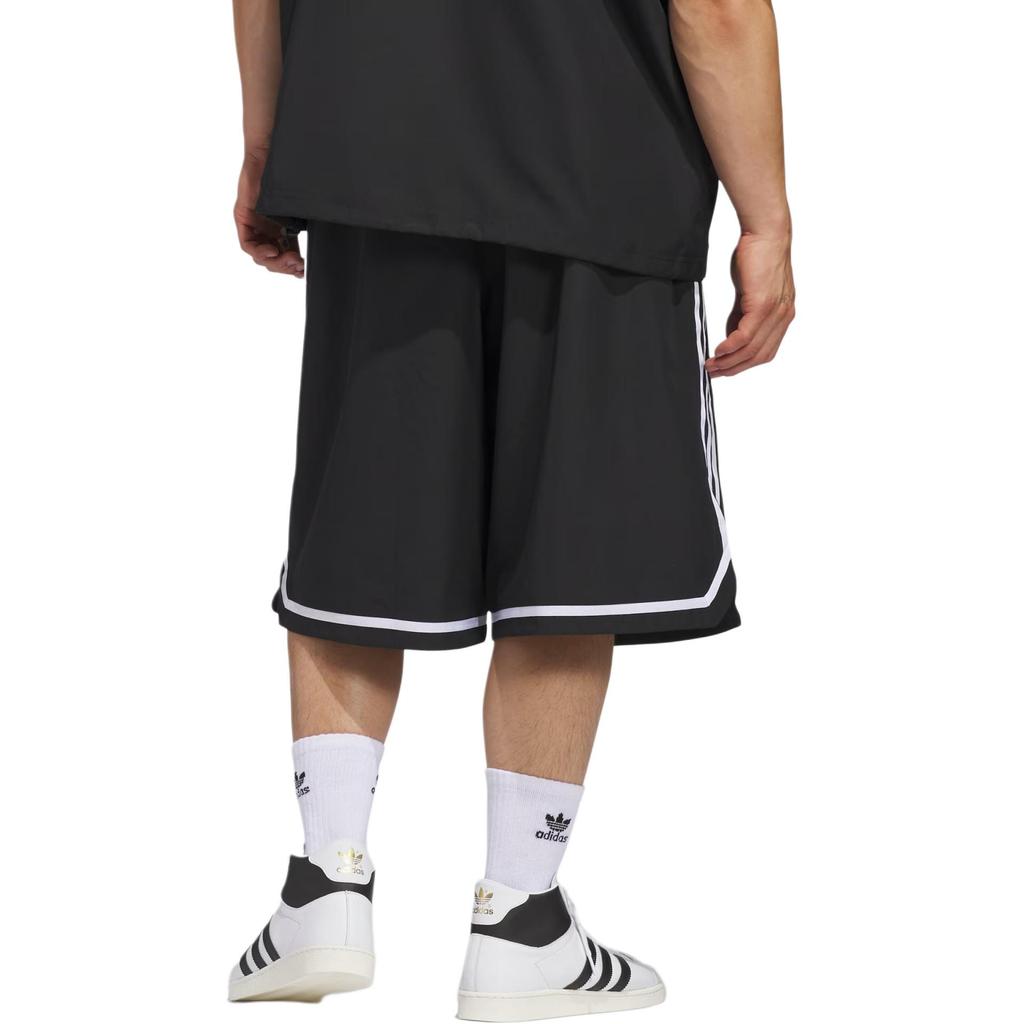 Adidas Originals Logo Stripe Loose Fit Basketball Shorts Unisex shorts JZ6968