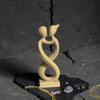 3Pcs/set  Nordic Modern Art Ins Style 3 Colors Kiss Couple Resin Crafts Decoration Ornaments Home Bedroom