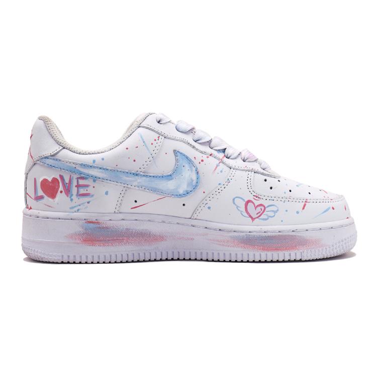 Nike Air Force 1 Air Force 1 Leather Coverage Thermal Coverage Low top Skateboard Shoes GS White DH2920-111(TeamS-)