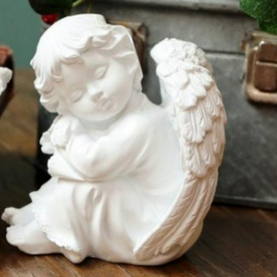 Europäische Klassische Engels Gartenkunst & Geschenk Dekoration