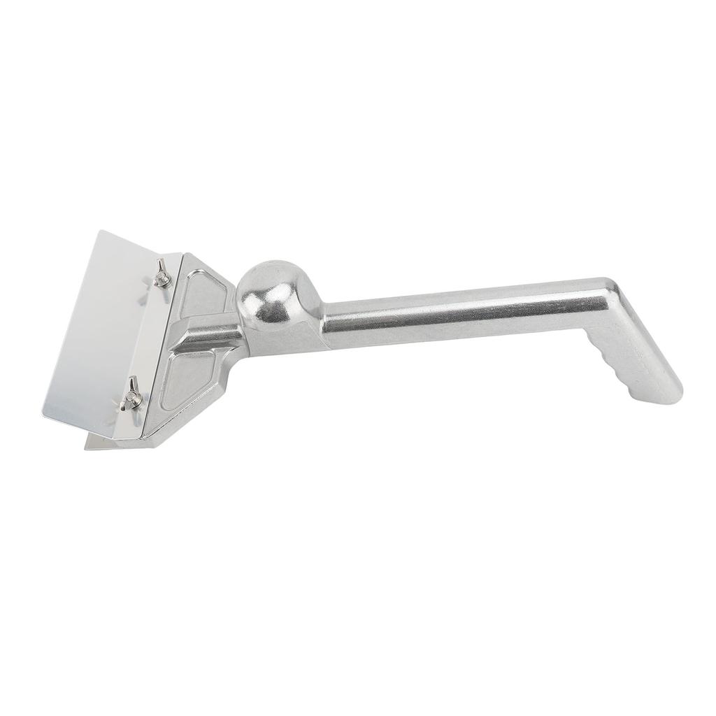 Hvy Duty Grill Scraper with 6 Inch Wide Stainless Steel Blades, Ergonomic Handle and , Idl for Grills, Food Trucks, Home Kitchens,