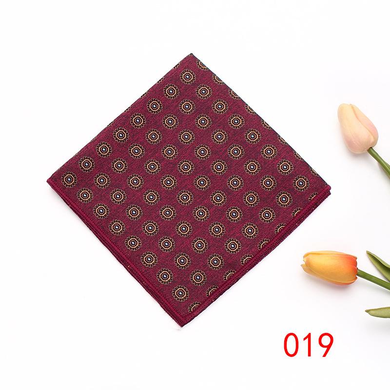 Rael Herrenkleid Businessanzug Einstecktuch Muster Brusttuch Taschentuch Bankett Kleines quadratisches Tuch Anzug Accessoires