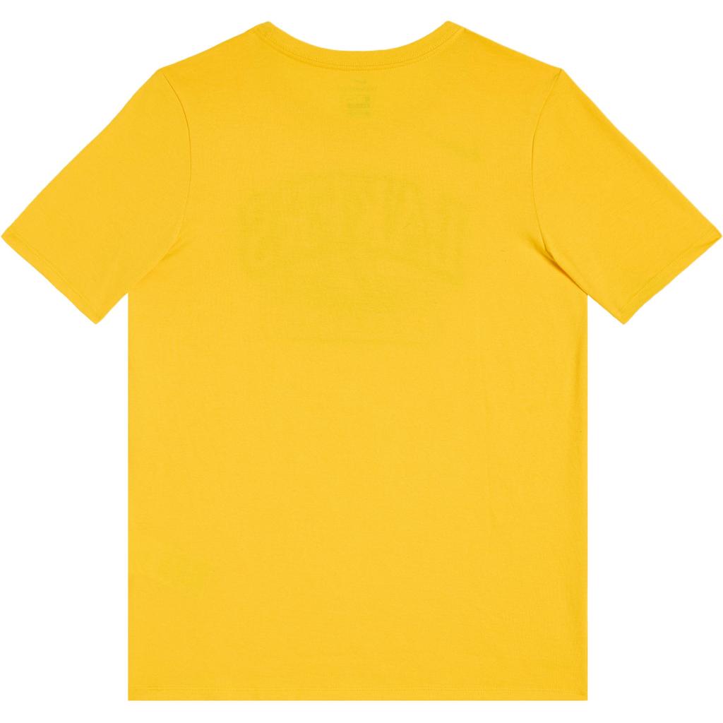 Nike NBA Collaboration Los Angeles Lakers Dri-Fit T-Shirt SS25 Casual Crew Neck Short Sleeve Kids Tops Yellow 3Z2B7BAYX-LAK