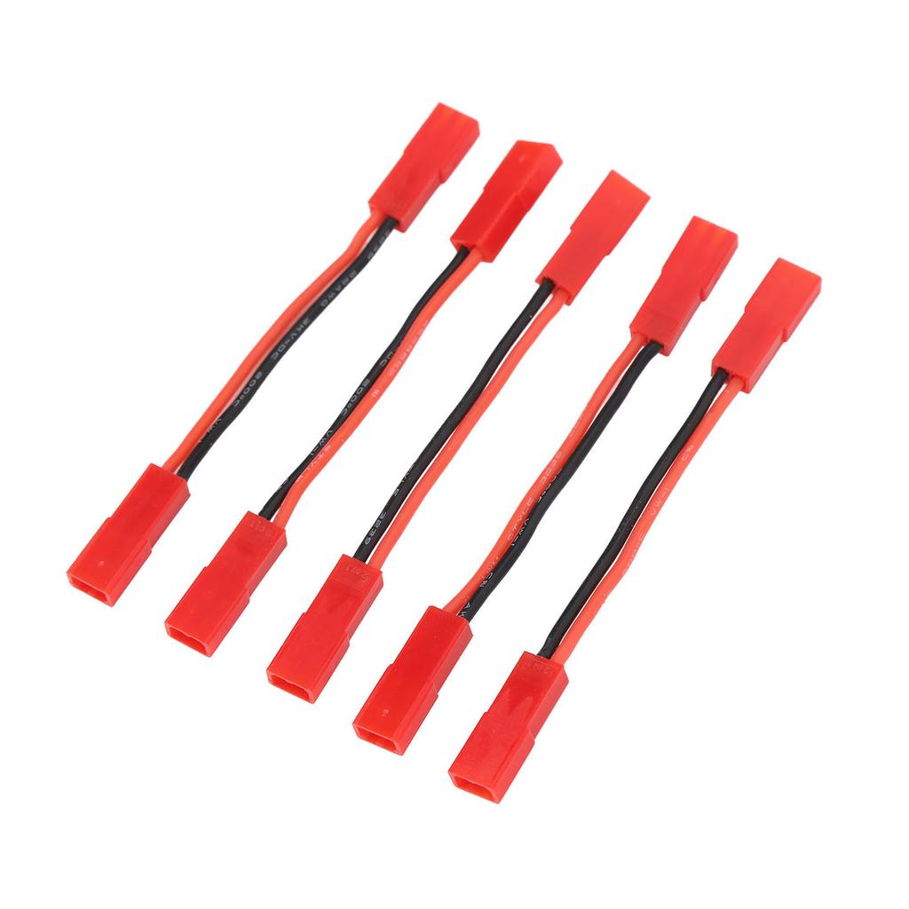 5PCS JST Female to JST Female Connector 22AWG 2 Inch RC Motor ESC Conversion Cable Plug Wire Adapter for RC Car Accessories