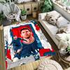 Ziel Messi: Triumph Rosa Teppich Fußmatte Druck Schutzpolster Kunst Badezimmerteppich