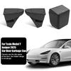 2 Stück Auto-Mülleimer für die Vordertür für Tesla Model Y Juniper 2025 Zubehör Seiten tür Aufbewahrungsbox Organizer Push-to-Open Deckel Design
