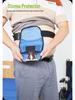 Breathable Mesh Ostomy Pouch Protector with Waist Belt