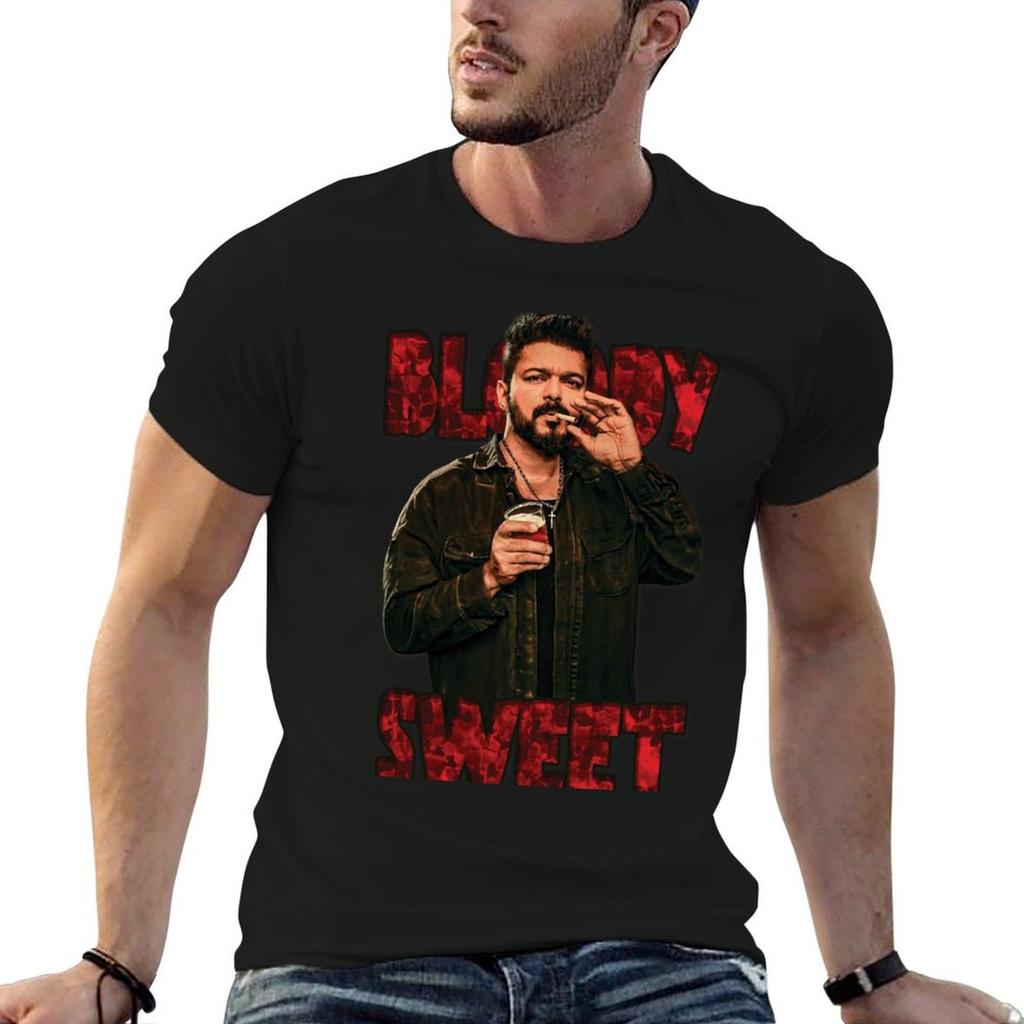 Bloody Sweet Leo Tshirt Simple Casual Short Sleeve Cotton Tshirt