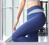 Women's Patchwork Color Block Fitness Set – Cropped Short Sleeve Top & High Waist Hip Lift Sports Pants for Spring/Summer Running & Workouts