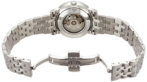 TISSOT Carson Premium Automatic Ladies' Watch with Bracelet [Official Import] T1222071103300, Silver Dial