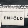 ENFOLD [Made in 2011] 300GS231-1710 EGG PANTS Bottoms 36 blackUsed