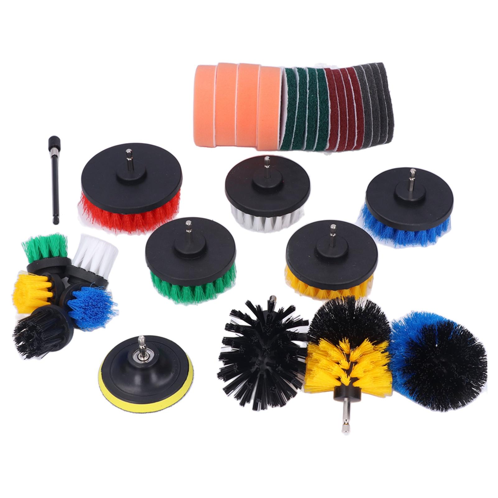 

14-дюймовая шестигранная щетка для сверла, губка, удлинитель для губки, набор для чистки