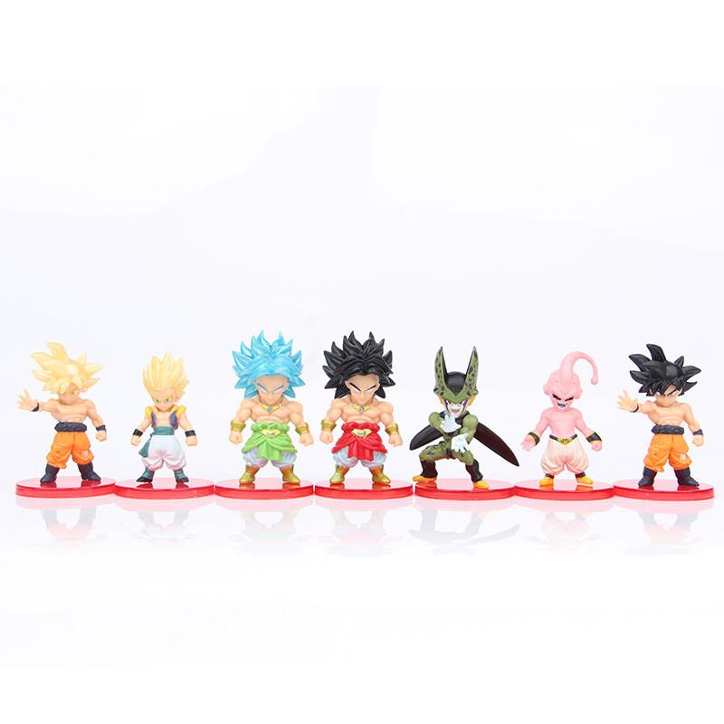 Adorable Dragon Ball Z Q Version Character Toys With 21 Models Different