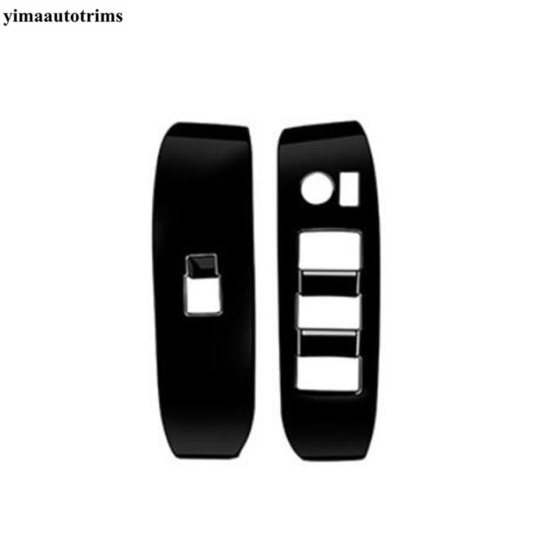 Armrest Window Lift Button Control Panel / Handle Bowl Cover Trim For Toyota Alphard / Vellfire AH30 2016 - ABS Accessories
