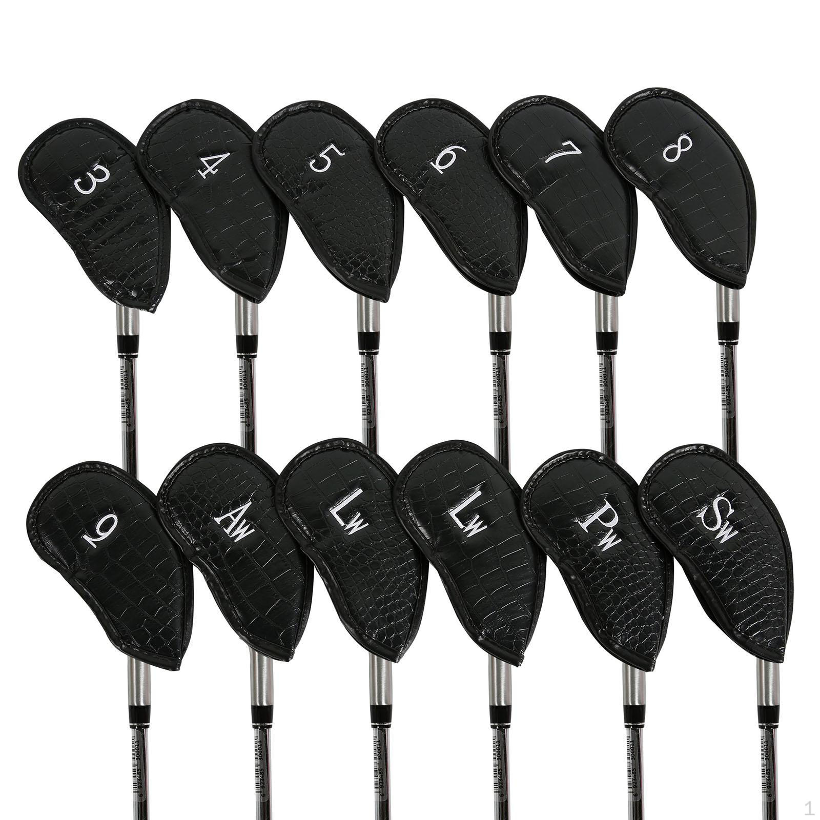 

Golf Iron Covers for Clubs Men Accessories Durable Driver Head Protective Cover