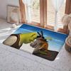 Cartoon S Shrek Floor Mat Eco  Flannel Doormat Non Slip Odorless Indoor Floor Rug Soft Short Plush Home Mat