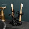 Moisture Proof Toothbrush Stand Octopus Holder, Durable PLA Organizer, Creative Organizer Stand, Modern Makeup Tool Holder Multi-functional