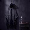 Burlap Cape with Ragged Hem Halloween Apparel Cosplay for Stage Performances