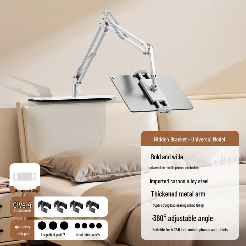 Lazy Person’s Bedside Phone & Tablet Holder: Hands-Free TV, Tablet, Live Stream, and Drama Stand
