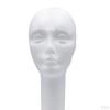 Female Headband Headset Display Head Manikin White