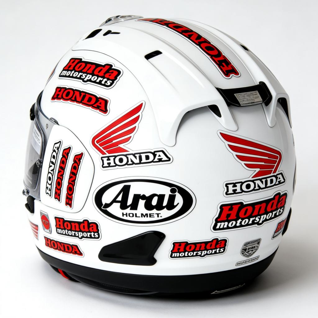 For Honda Reflective Motorcycle Stickers, 20x30cm,30c40cm,Waterproof Wear-resistant Vinyl Decals for Helmet Toolbox Bike Body