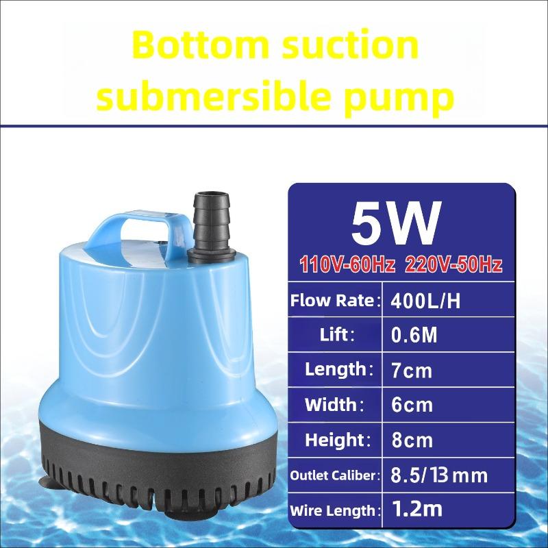 

Fish Tank Water Pump Waterproof Protection Submersible Pump Fish Tanks Aquarium Silent Pond Pumps Accessories Fishbowl Supplies EU