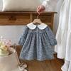 Girls Long Sleeve Floral Dress Toddler Baby Princess Casual Party Wear