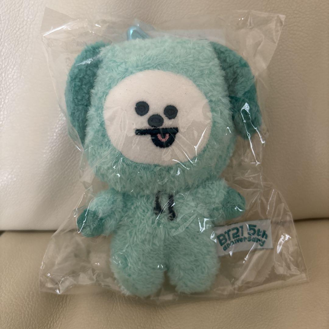 

[Б/У] BT21 5-я годовщина FamilyMart Зеленый талисман Чимми CHIMMY