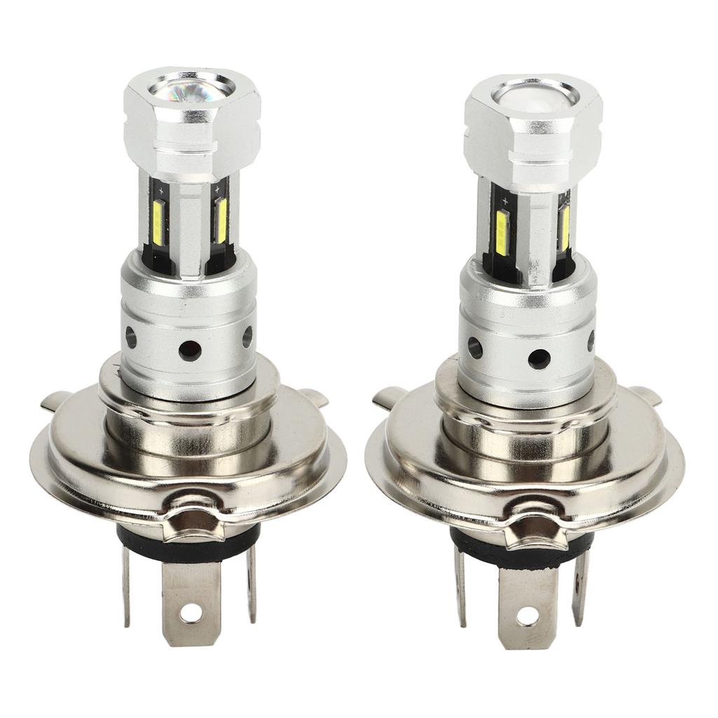 2 buc Bec far LED H4 100W pentru motocicletă 360 grade Super luminos Chip CSP Economisire energie