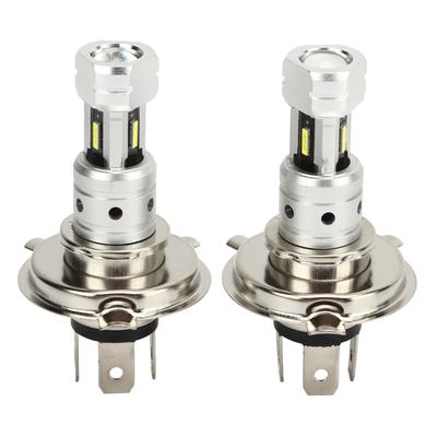2 Pcs 100W H4 LED Motorcycle Headlight Bulb 360 Degree Super Bright CSP Chip Energy Saving