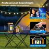 USB Rechargeable Hand-held Spotlight Flashlight, LED Emergency Flashlight, Searchlight
