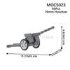 Military Series MOC Bricks Middle Ages WW2 Artillery Catapult Siege Compatible With Figures Adult Building Blocks Kids Toys Gift
