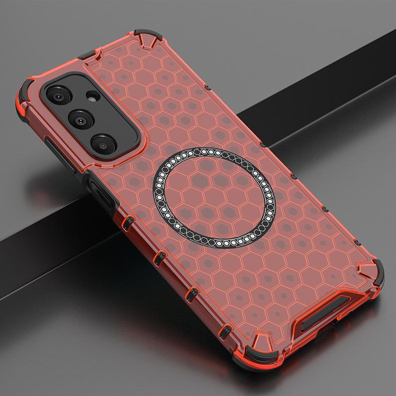 Carcasa magnetica pentru Magsafe Full Cover pentru Samsung A16 A26 A36 A56 A55 A35 M35 5G Protectie transparenta rezistenta la socuri Husa din silicon TPU