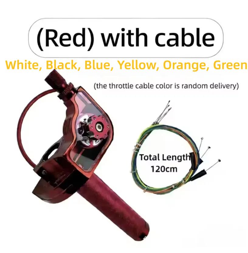 22mm CNC Aluminum Motorcycle Accelerator Handlebar Throttle Twist Grip Twister For Motorcycle Moped Scooter Bike ATV CRF XR KLX
