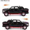 1/32 Toy Trucks for Boys RAM TRX 1500 Diecast Metal Pickup Truck Toys Pull Back Model Cars with Light and Sound for Kids Aged 3-7