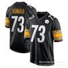 Pittsburgh Steelers NFL Football Jersey Custom Embroidered 8 Rodgers 4 Metcalf Fan Apparel Men