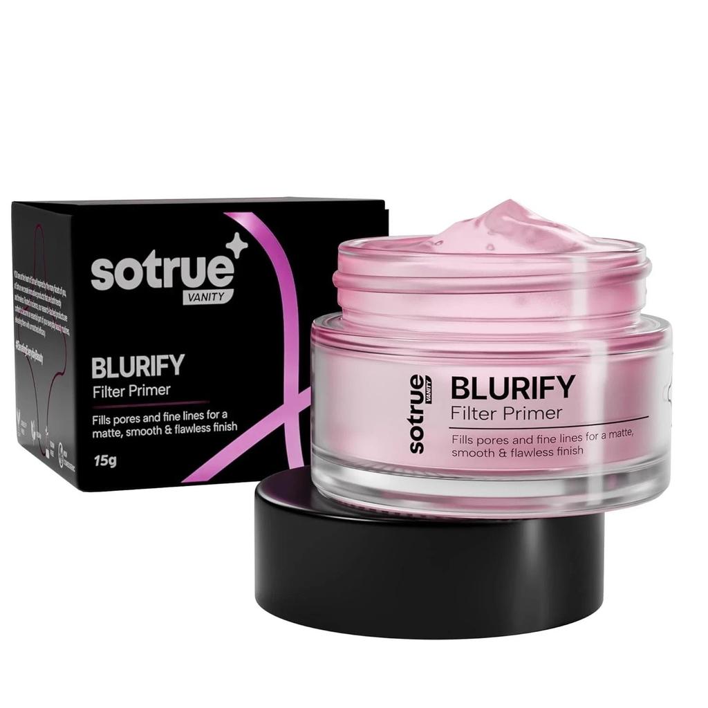 Sotrue Blurify Filter Face Primer Lightweight & Non-Sticky Smooth Makeup Base