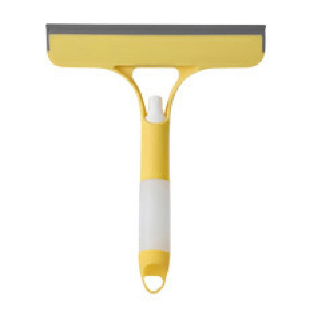 Window Wiper 3 in 1 Water Spraying Efficient Portable Glass Cleaning Squeegee for Mirror Tile