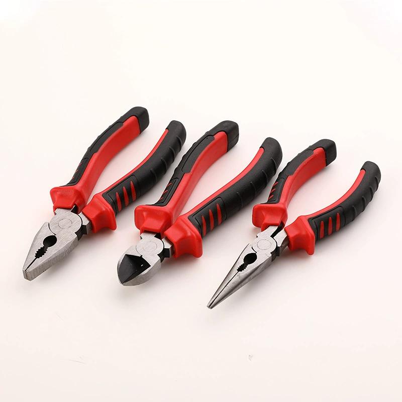 3pcs 6inch Electric Wire Pliers Large Opening Sharp Multifunction Tool for Cutting Twisting Gripping Metal Wires Heavy Duty Tool