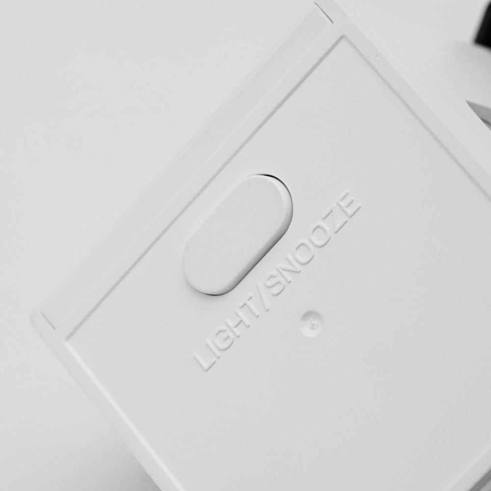 Time/Date/Week/Temperature Electronic Alarm Clock Soft Lighting Desktop Table Clock  Student Use