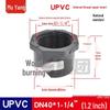 UPVC Female Thread Bushing for Pressure Gauge Instrument Fitting